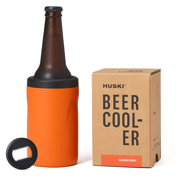 Insulated Beer Cooler - Valencia Orange