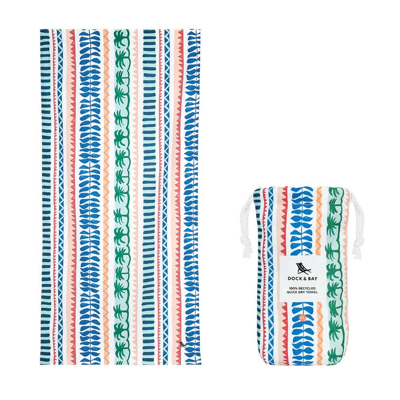 Dock & Bay Beach Towel XL - Palm Beach