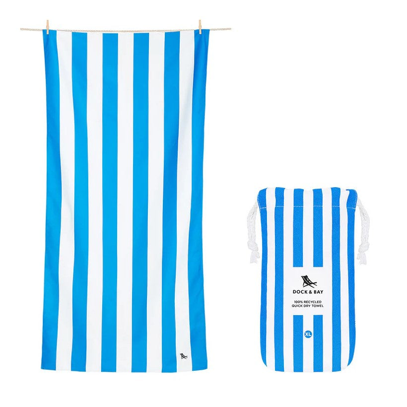 Dock & Bay Beach Towel XL - Bondi Blue