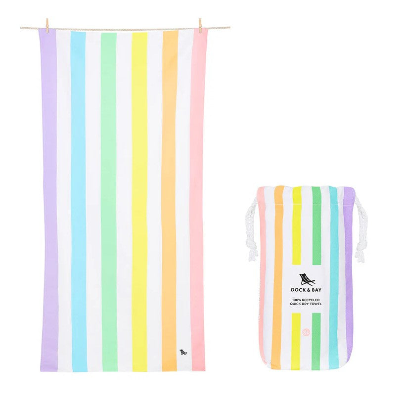 Dock & Bay Beach Towel XL - Unicorn Waves