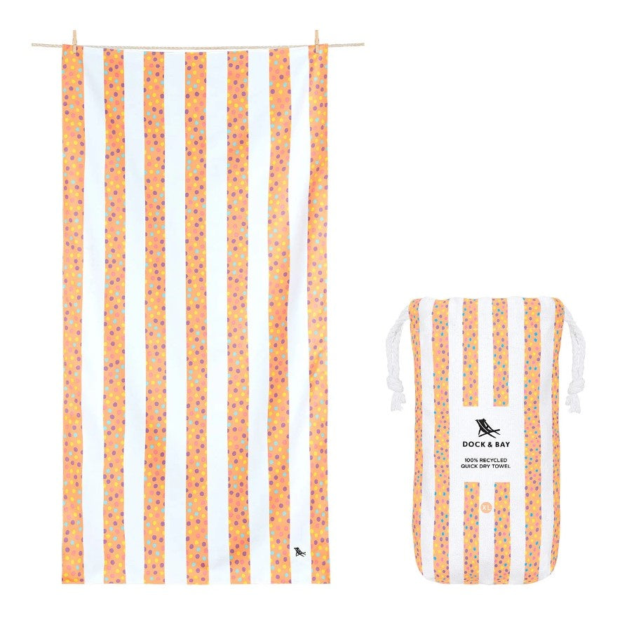 Dock & Bay Beach Towel XL - Hundreds & Thousands