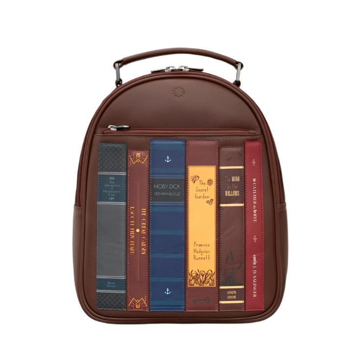 Leather Backpack - Bookworm Brown