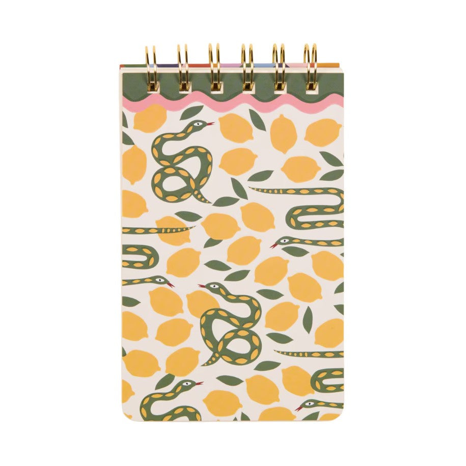 A Dopo Twin Wire Notepad - Snake