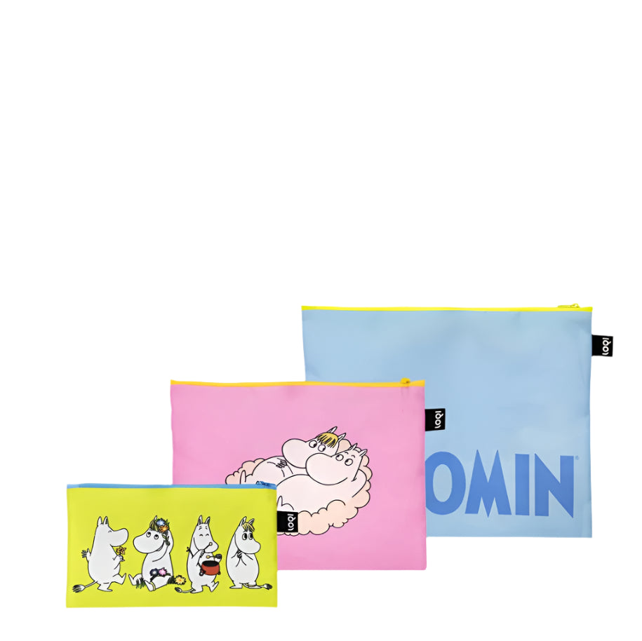 Zip Pockets Set of 3 - MOOMIN Together