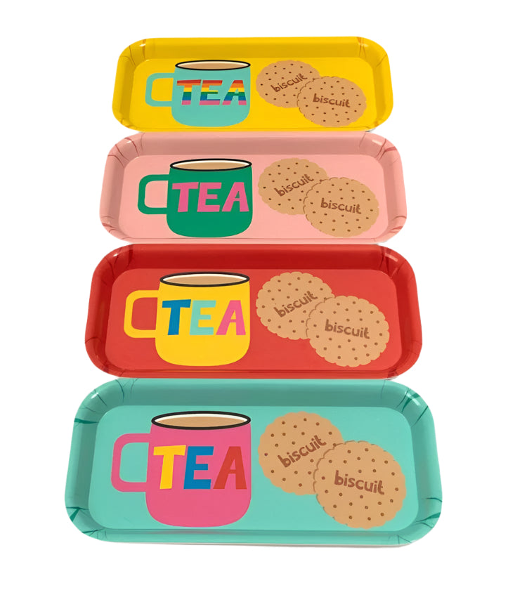 Tea & Biscuits Melamine Tray