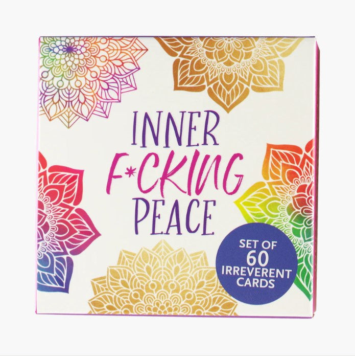 Inner F*cking Peace Card Deck