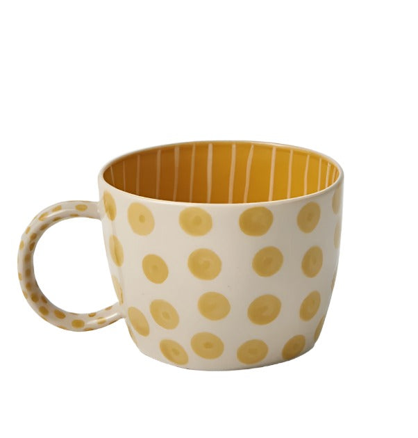 Chino Mug - Mustard Dot