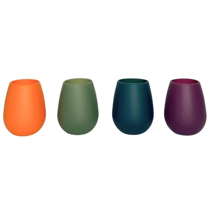 Fegg Silicone Tumbler - Set of 4