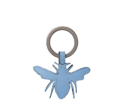 Yoshi Leather Keyring - Bee Happy