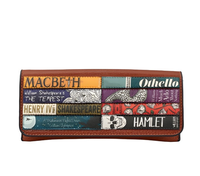 Leather Glasses Case Soft - Shakespeare, Tan