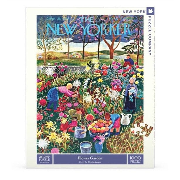 1000pc Puzzle - Flower Garden