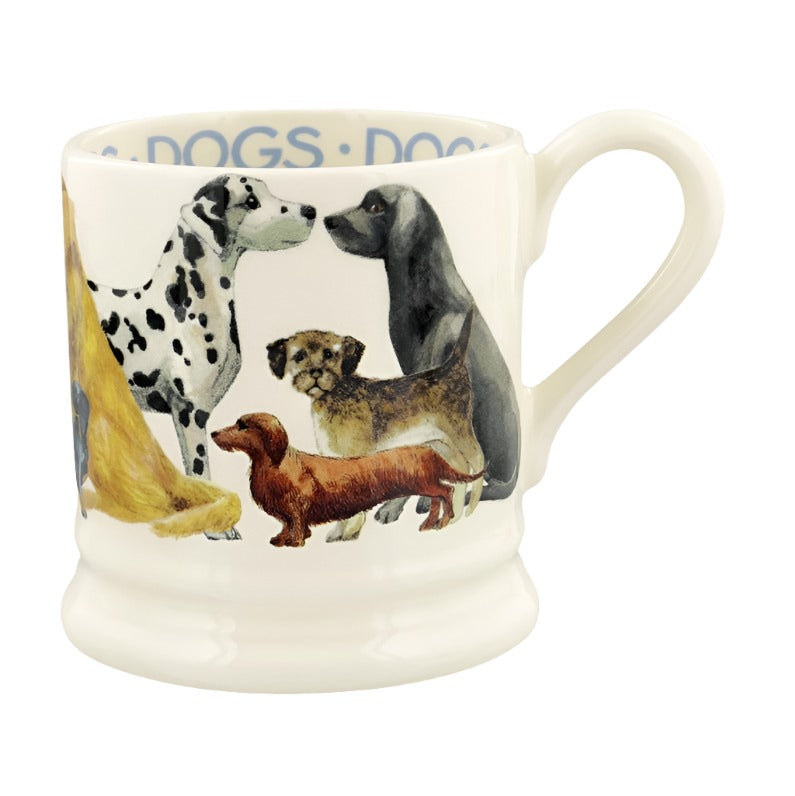 Half Pint Mug - Dogs All Over