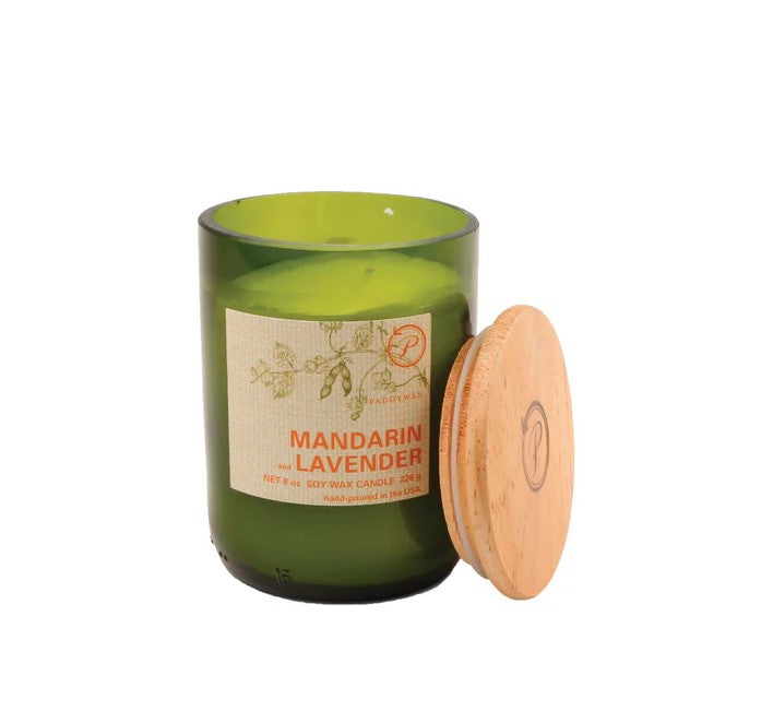 Eco Green 8oz Glass Candle