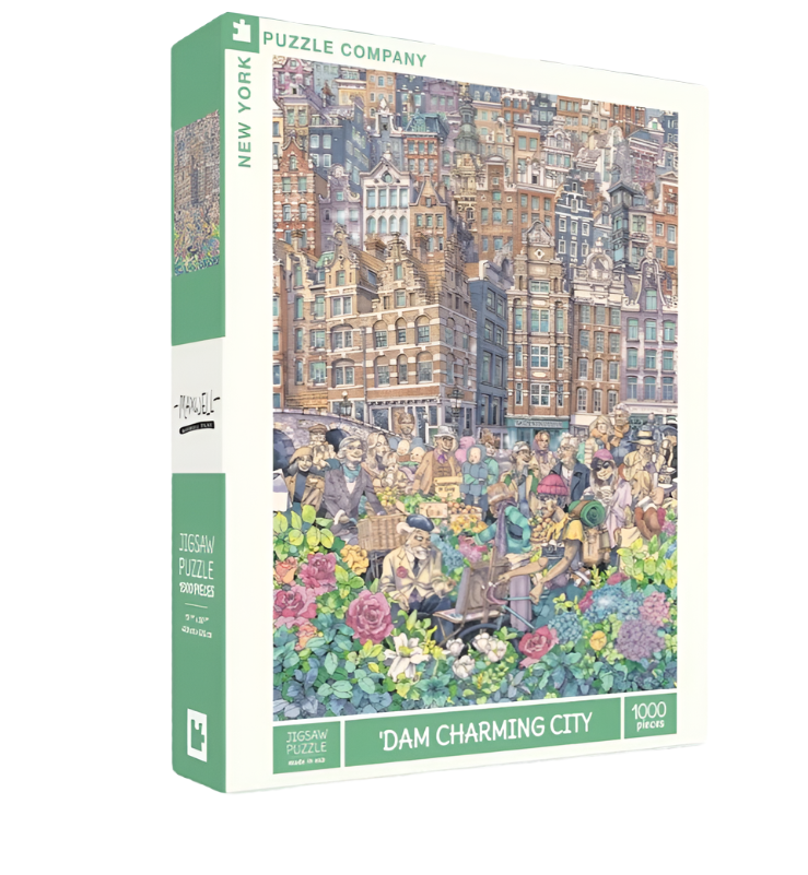 1000pc Puzzle - Dam Charming City