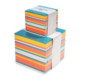 Cube Pad - Turquoise/Mango/Orange/Grey