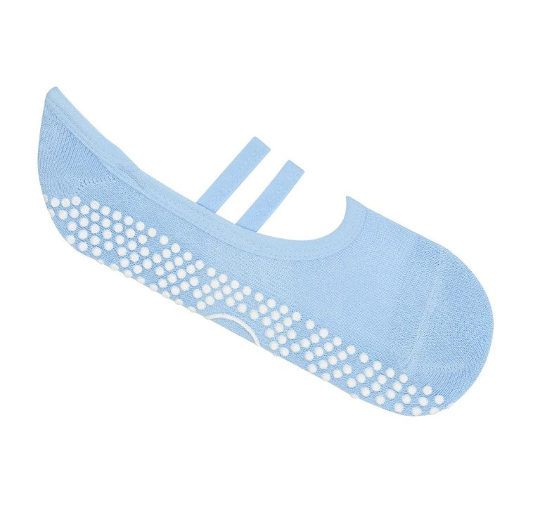 Ballet Grip Socks -  Powder Blue