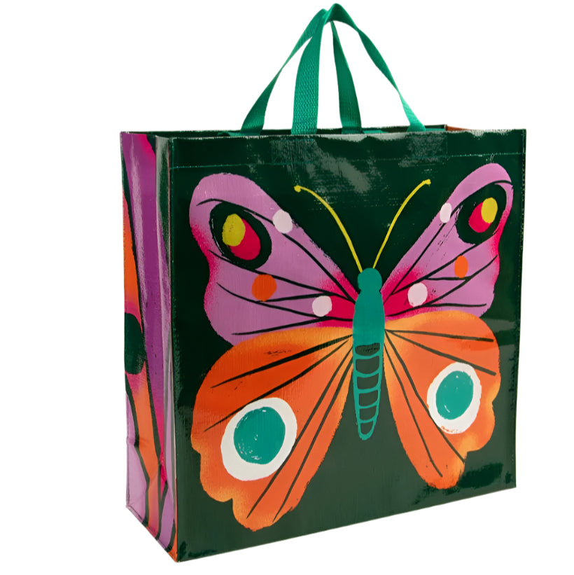 Blue Q Recycled Shopper - Big Butterfly