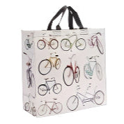 Blue Q Recycled Shopper - Bicycles