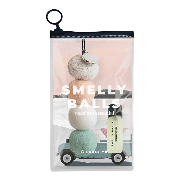 Smelly Balls Set - Seapink - With Sweet Pea Fragrance