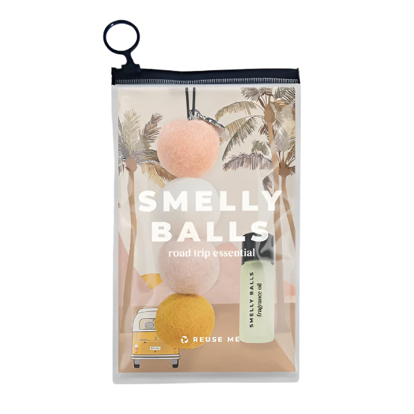 Smelly Balls Set - Sun Seeker - With Coconut Lime Fragrance