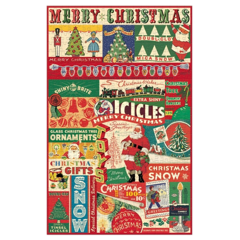 500pc Vintage Puzzle - Christmas