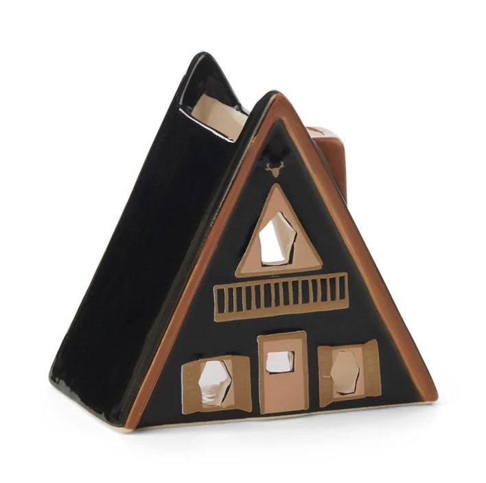 Nordic Cabin Style Incense & Tea Light Holder