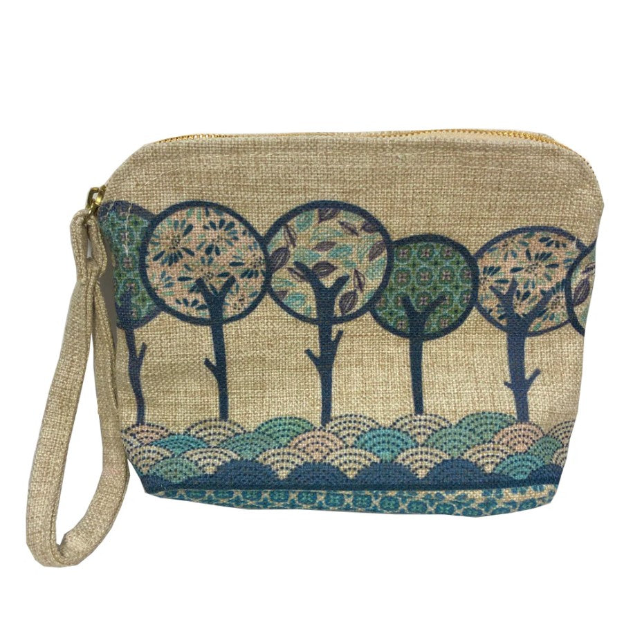 Linen Clutch Bag