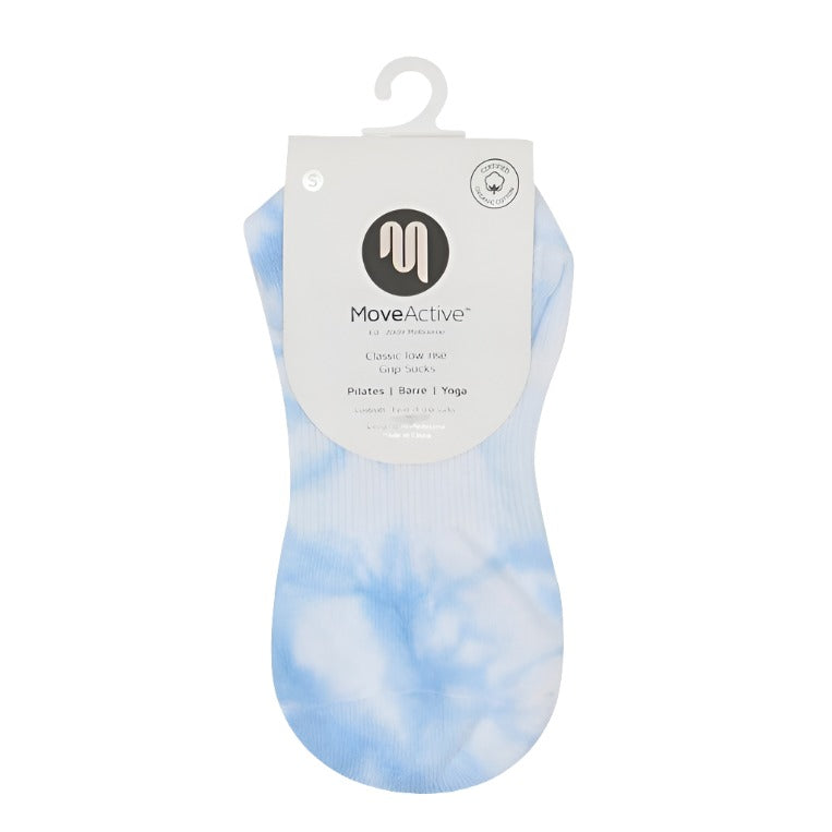 Classic Low Rise Grip Socks - Maui Tie-Dye