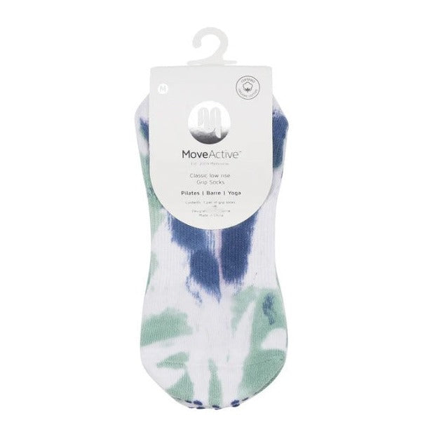 Classic Low Rise Grip Socks - Nova Tie-Dye