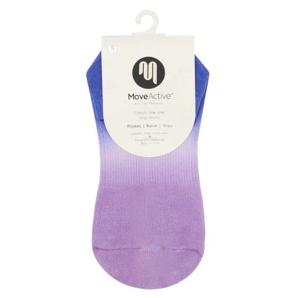 Classic Low Rise Grip Socks - Orchid Impression