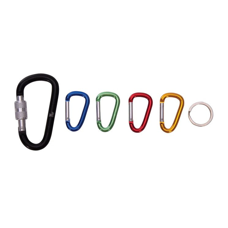 Locking Carabiner Set of 5