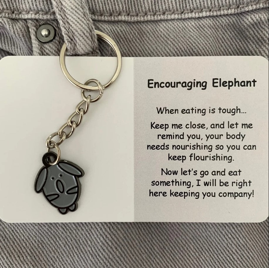 Little Joys Key Ring - Encouraging Elephant