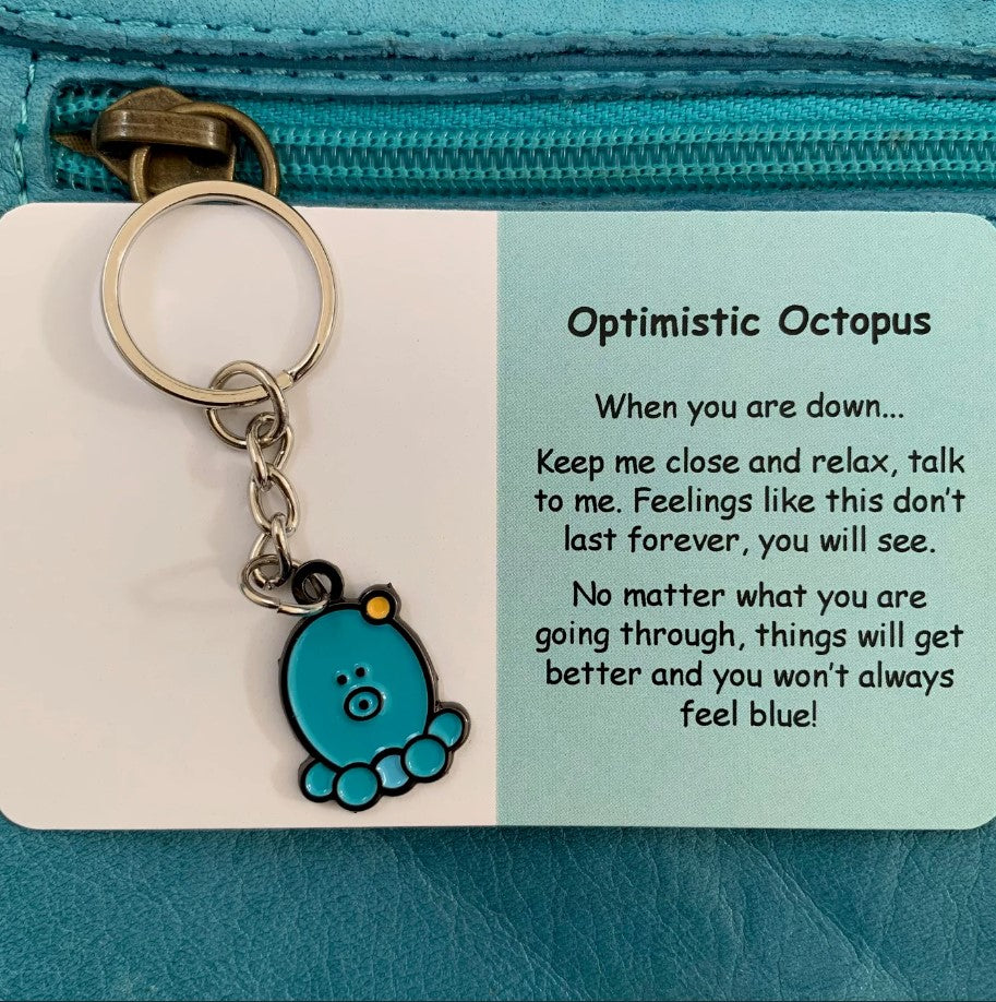 Little Joys Key Ring - Optimistic Octopus