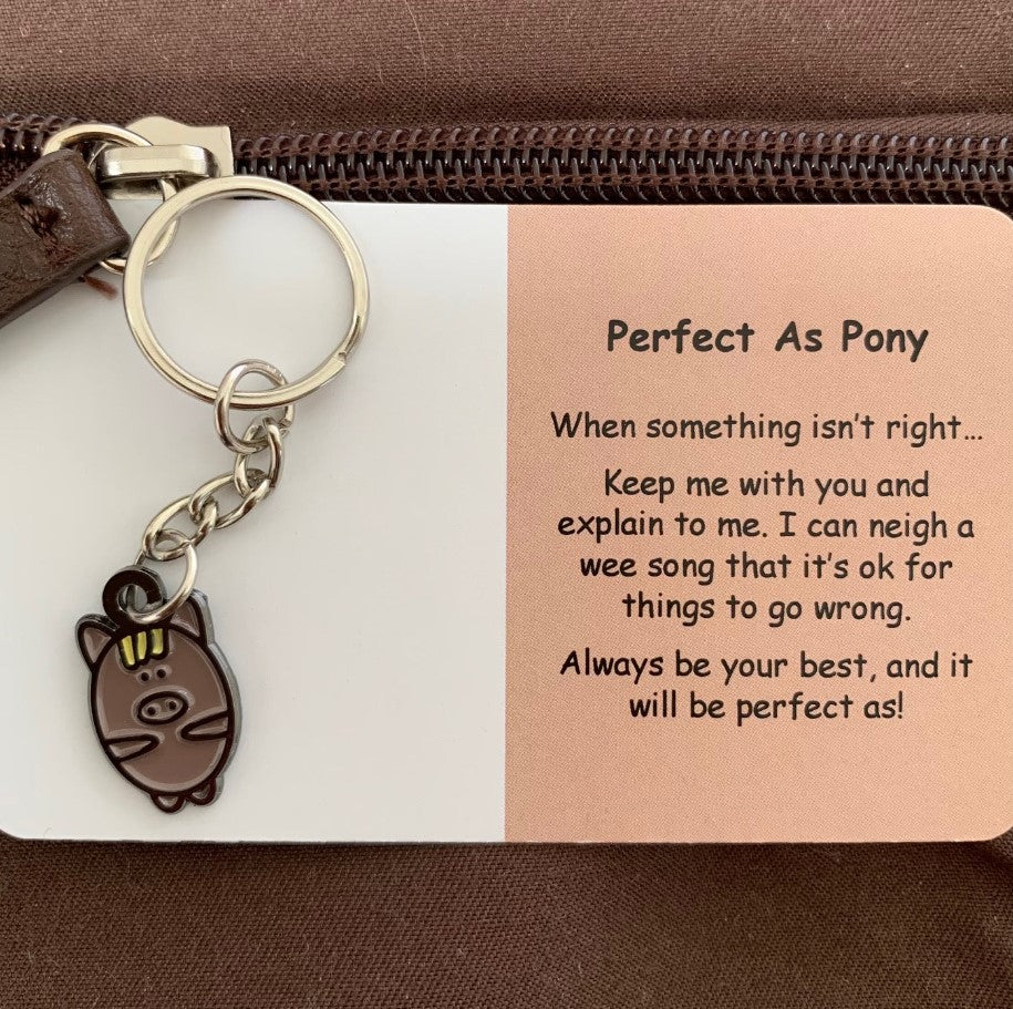 Little Joys Key Ring - Perfect As Pony