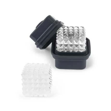 Peak Cocktail Ice Cube Cubic - Charcoal