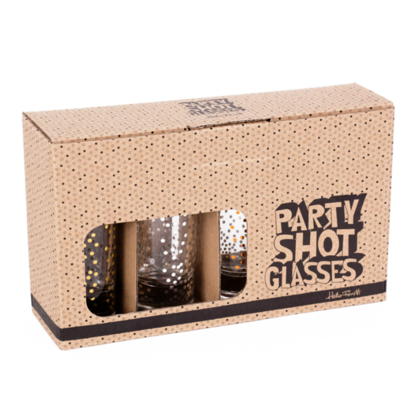 Shot Glasses (Pack of 4) - Party Dots