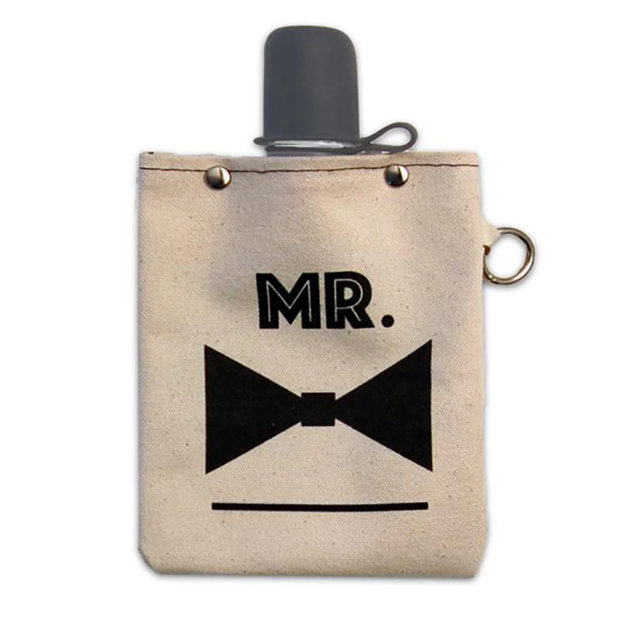 240ml Canvas Flask - Mr Flask