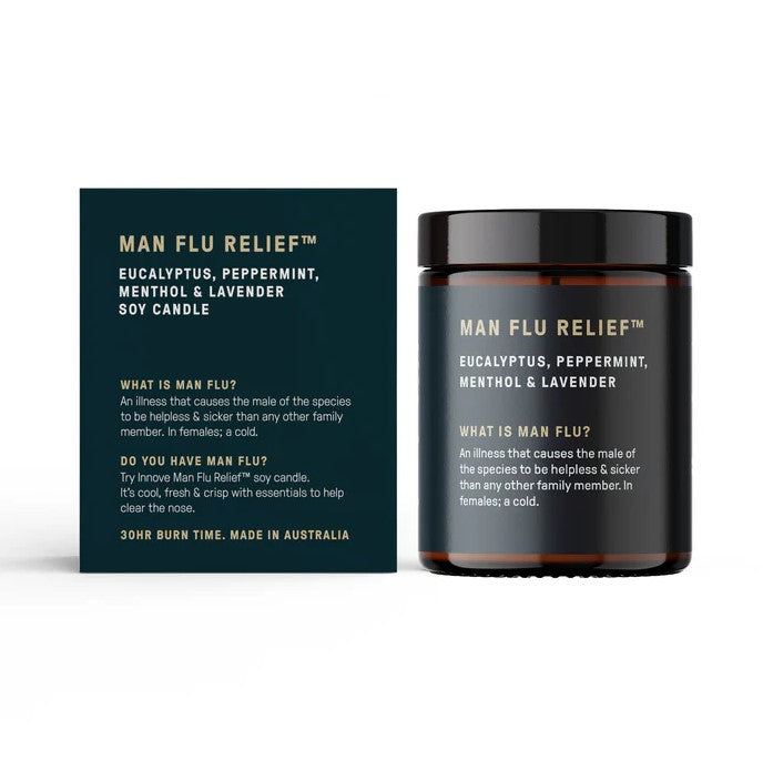 Man Flu Relief Soy Candle