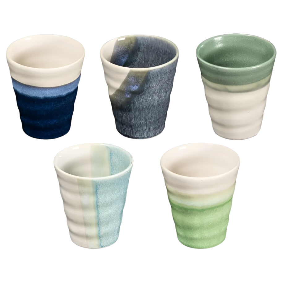 Lagoon Set of 5 Cups