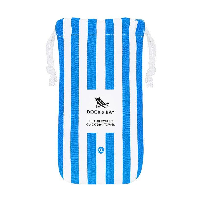 Dock & Bay Beach Towel XL - Bondi Blue