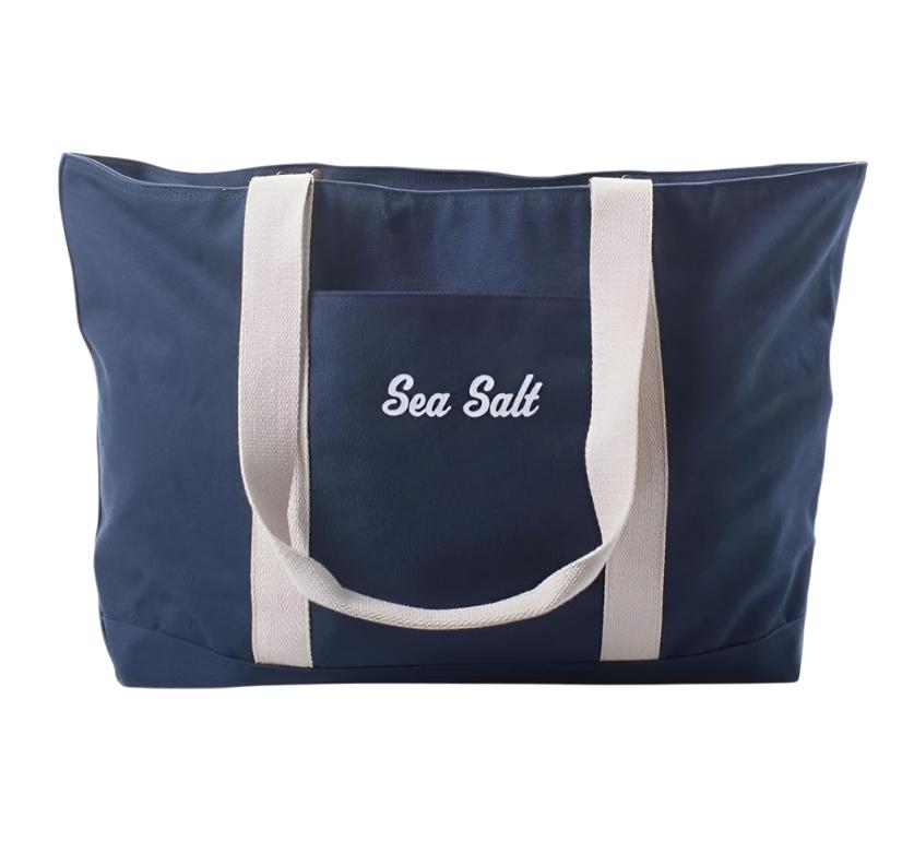 Sea Salt Canvas Tote Bag