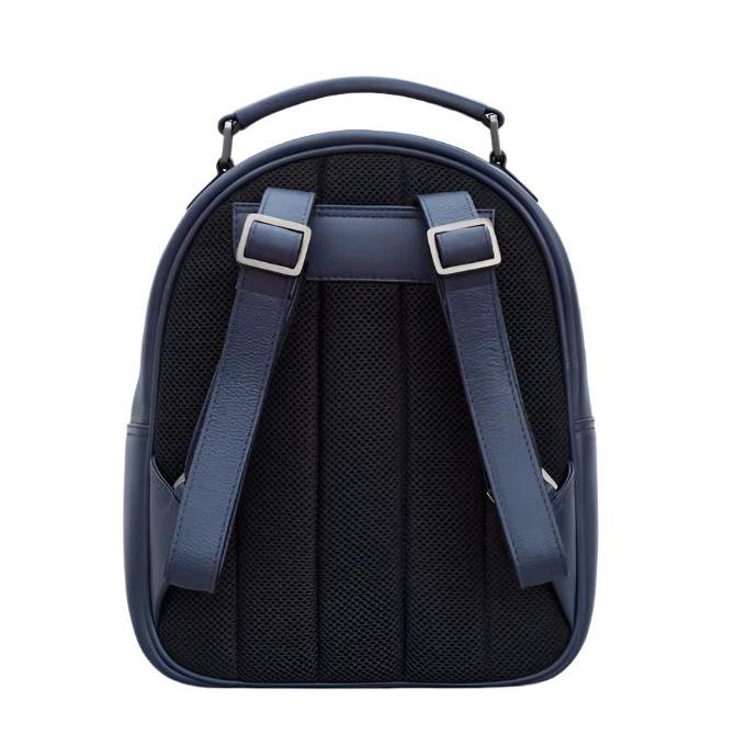 Leather Backpack - Bookworm Jane Austen Navy