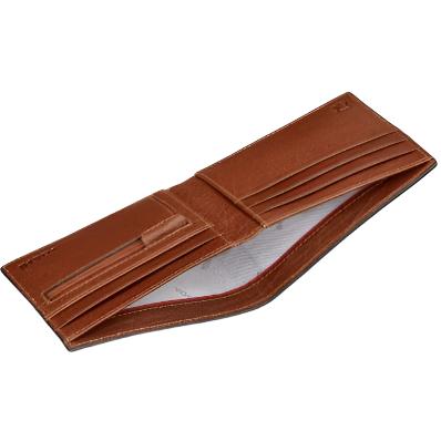 Two Fold Leather Wallet - Soccer