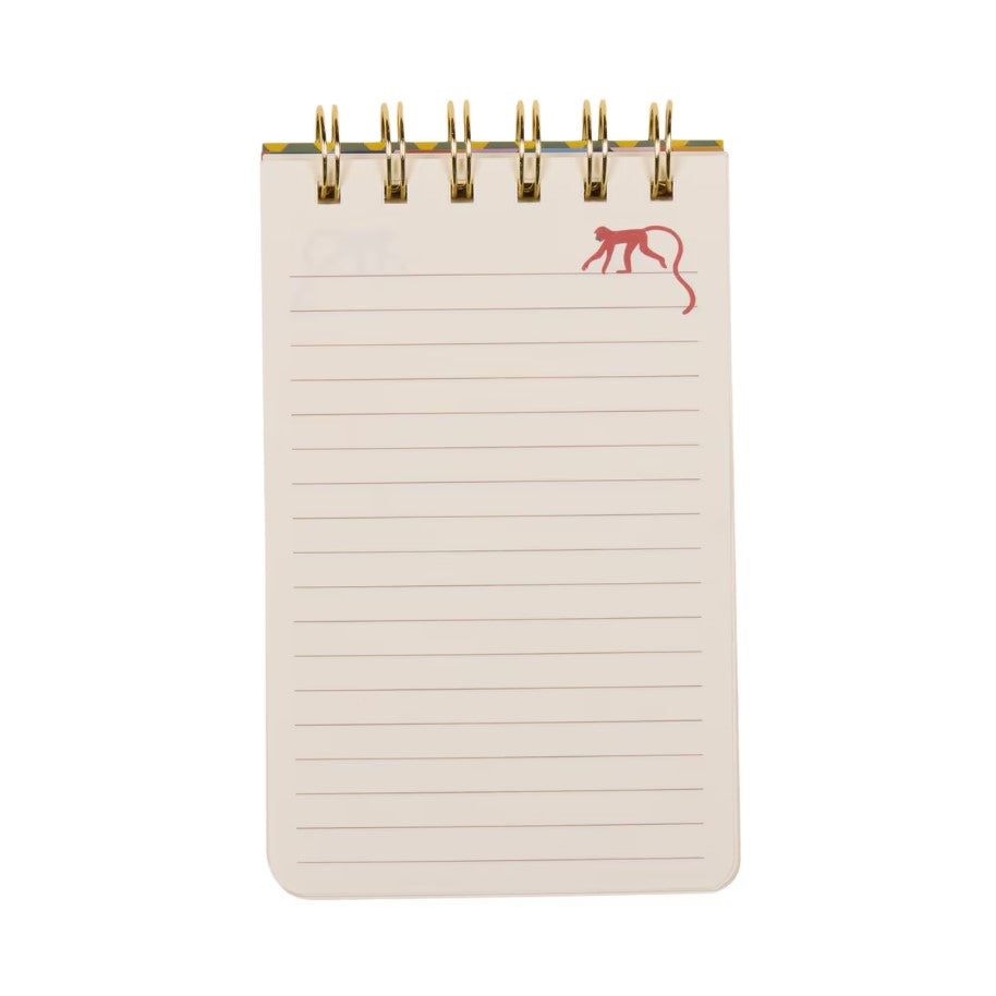 A Dopo Twin Wire Notepad - Monkey