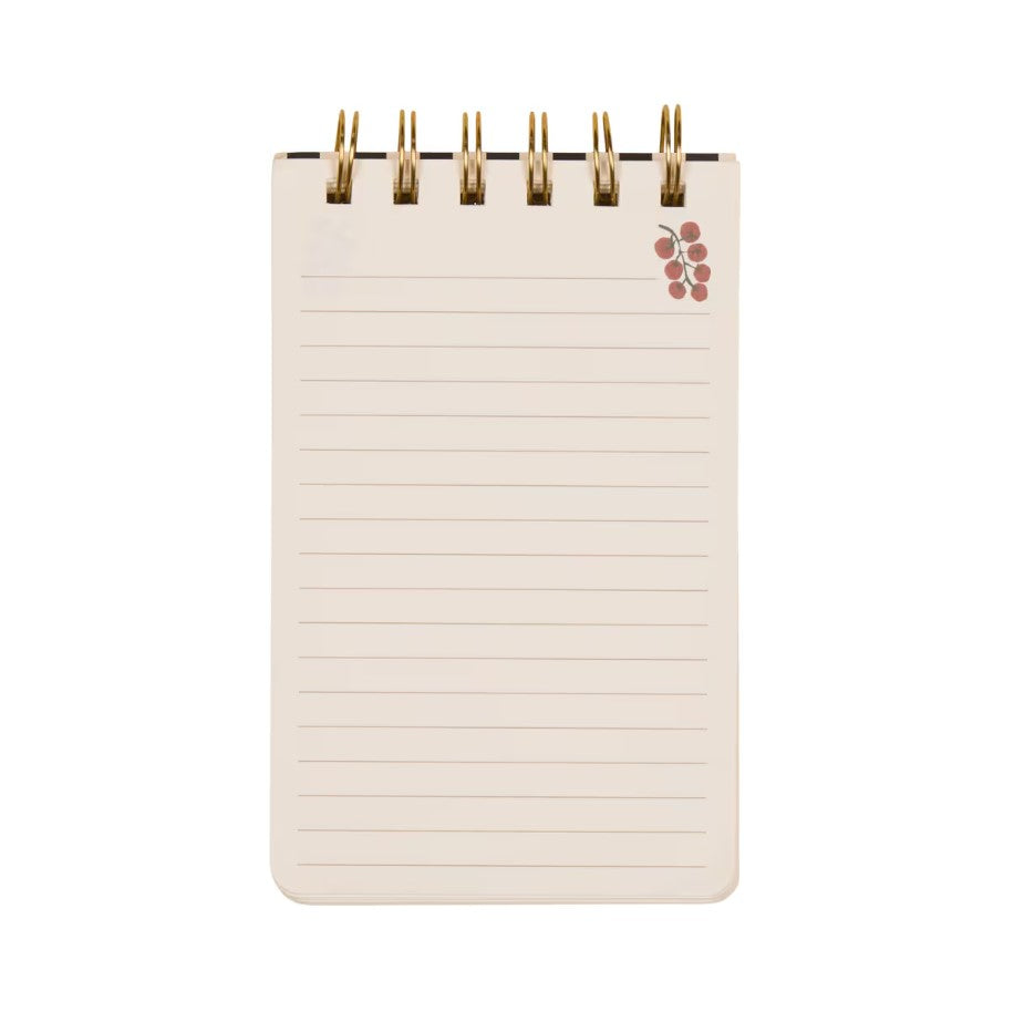 A Dopo Twin Wire Notepad - Tomato