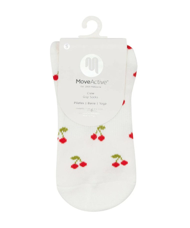 Crew Grip Socks - Cherry Pop