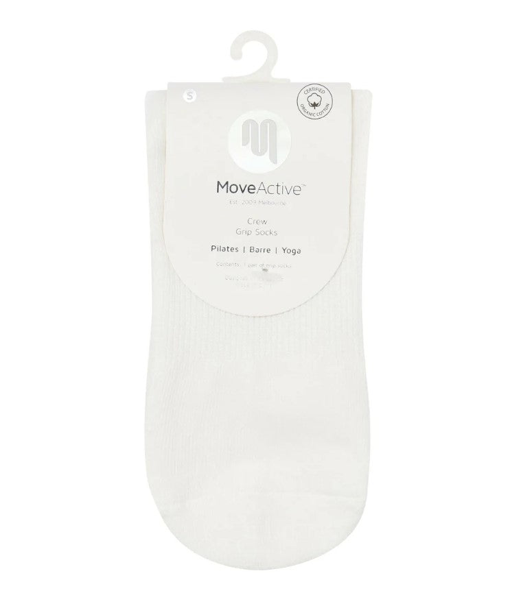 Crew Grip Socks - Ivory Aperitivo Hour