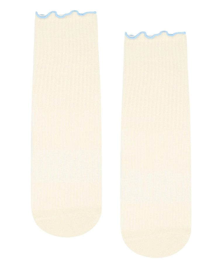 Crew Non Slip Grip Socks - Vintage Ivory