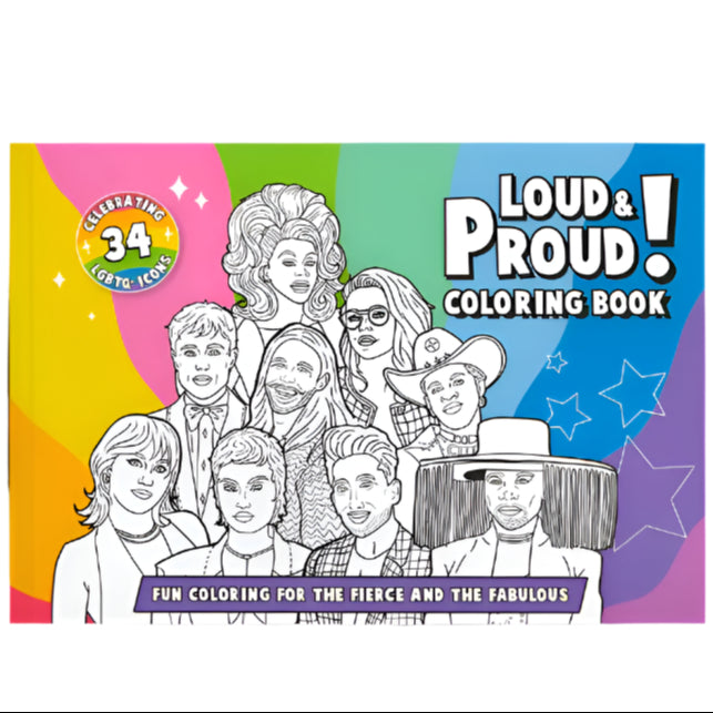 Loud & Proud Coloring Book