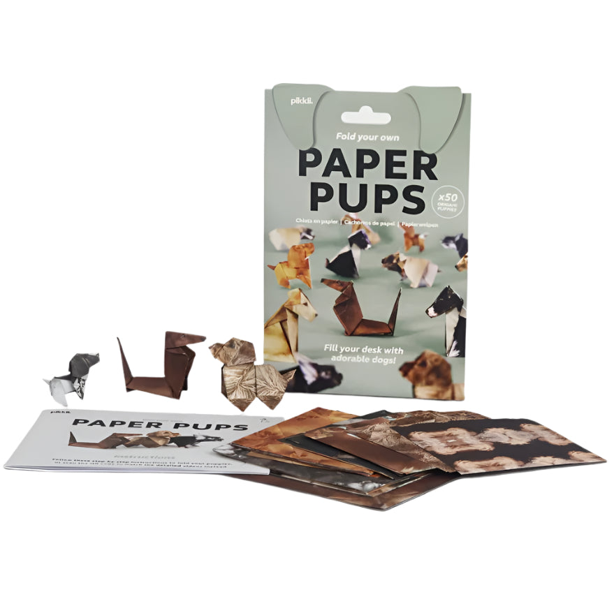 Origami Paper Pups